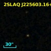 2SLAQ J225603.16+003904.6