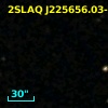 2SLAQ J225656.03-005516.6