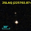 2SLAQ J225702.87+000539.0