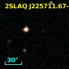 2SLAQ J225711.67-004921.0