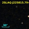 2SLAQ J225815.79+002425.2