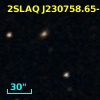 2SLAQ J230758.65-010547.6