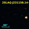 2SLAQ J231158.14-001735.5