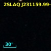 2SLAQ J231159.99-004425.2