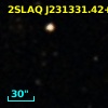 2SLAQ J231331.42+003333.3