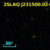 2SLAQ J231500.02+000111.2