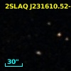 2SLAQ J231610.52-005845.3