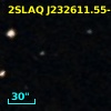 2SLAQ J232611.55-000842.8