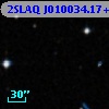 2SLAQ J010034.17+001330.8