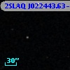 2SLAQ J022443.63-002355.7