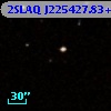 2SLAQ J225427.83+001702.9