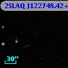 2SLAQ J122748.42+004148.6