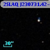 2SLAQ J230731.42-000153.8