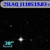2SLAQ J110519.03+000003.3