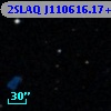 2SLAQ J110616.17+001710.8