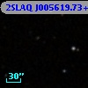 2SLAQ J005619.73+003000.5