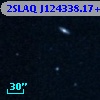 2SLAQ J124338.17+004122.0