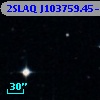 2SLAQ J103759.45-004717.5