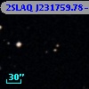 2SLAQ J231759.78-000714.6