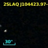 2SLAQ J104423.97-000911.3