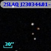 2SLAQ J230344.01-000125.9