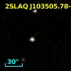2SLAQ J103505.78-003236.1