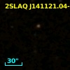 2SLAQ J141121.04-000953.3