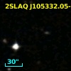 2SLAQ J105332.05-003613.2