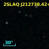 2SLAQ J212738.42+001547.2
