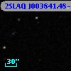 2SLAQ J003841.48-002042.5