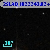 2SLAQ J022243.02+002730.9