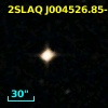 2SLAQ J004526.85-003304.6