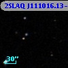2SLAQ J111016.13-001546.7