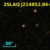 2SLAQ J214852.84+002012.3