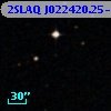 2SLAQ J022420.25-003241.8