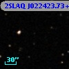2SLAQ J022423.73+001358.1