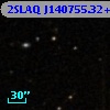 2SLAQ J140755.32+000112.9