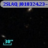 2SLAQ J010324.23-001316.7