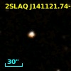 2SLAQ J141121.74-002305.1