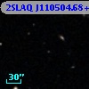 2SLAQ J110504.68+002721.8