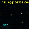 2SLAQ J103733.00+004003.6