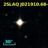 2SLAQ J021910.68-004110.0