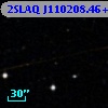 2SLAQ J110208.46+000427.0