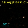 2SLAQ J213431.01-002140.4