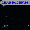 2SLAQ J010356.90+000201.5