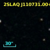 2SLAQ J110731.00+000424.9