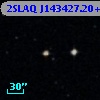 2SLAQ J143427.20+001823.0