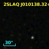 2SLAQ J010138.32+003000.1