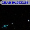 2SLAQ J010032.58-004425.9
