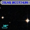 2SLAQ J022724.98-000048.2